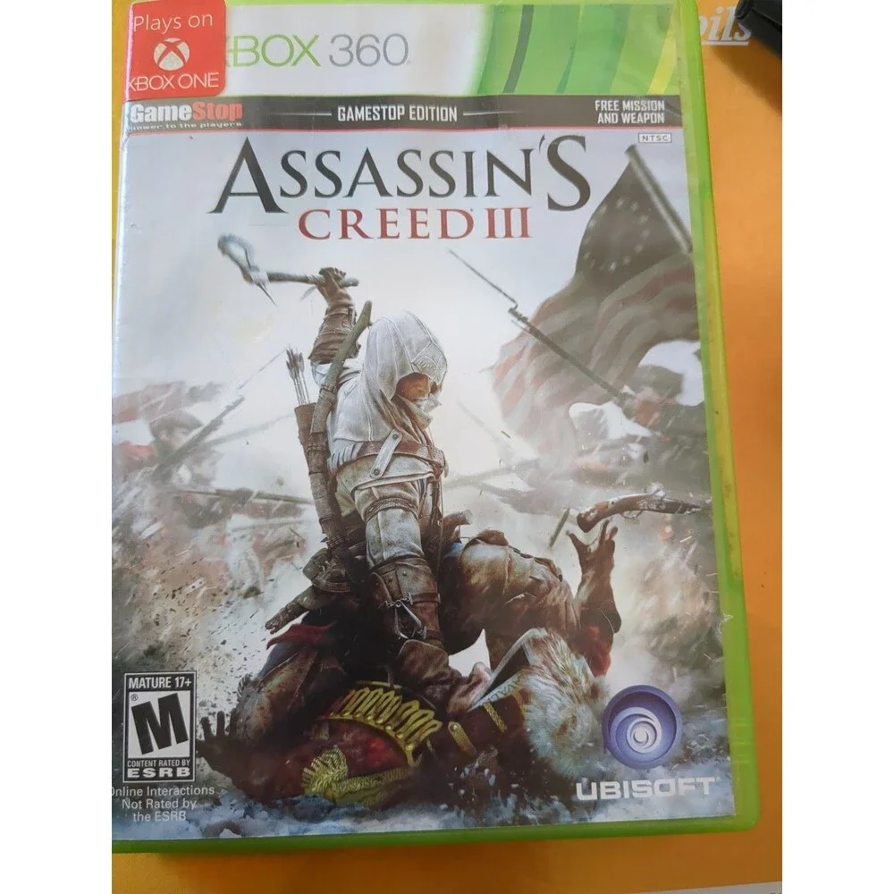 Assassin's Creed III (Microsoft Xbox 360, 2012) Complete and Tested